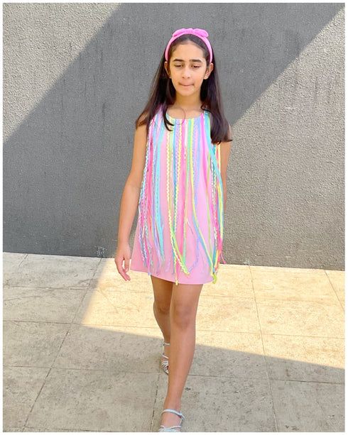 Rainbow Lace Dress
